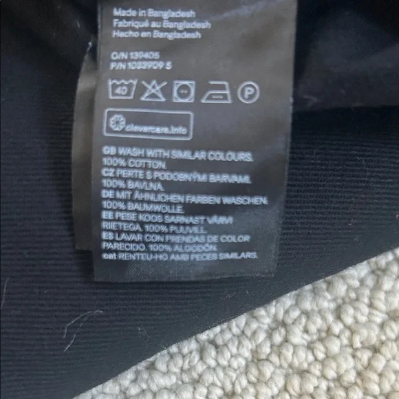 H&M Men's Classic Black Shirt Jacket - Picture 5 of 5